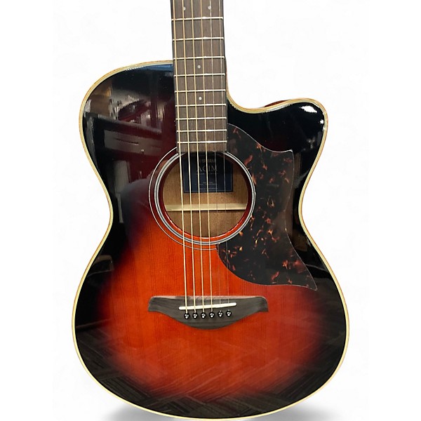 Used Yamaha  AC1M 2 Tone Sunburst Acoustic Electric Guitar