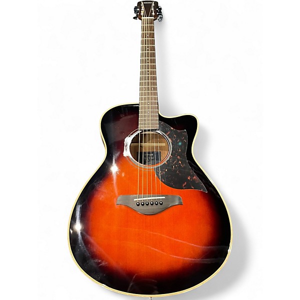 Used Yamaha  AC1M 2 Tone Sunburst Acoustic Electric Guitar