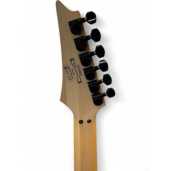 Used Ibanez S520EX Black Solid Body Electric Guitar