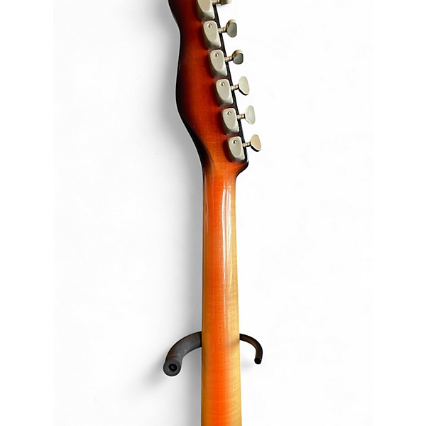 Vintage 1960s Burns Ampeg Jazz Guitar Split Sound 2 Tone Sunburst Solid Body Electric Guitar