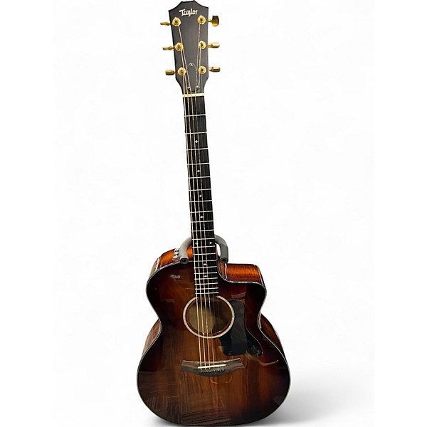 Used Taylor 224CEKDLX SHADED EDGE BURST Acoustic Electric Guitar