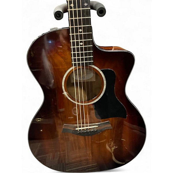 Used Taylor 224CEKDLX SHADED EDGE BURST Acoustic Electric Guitar