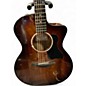 Used Taylor 224CEKDLX SHADED EDGE BURST Acoustic Electric Guitar