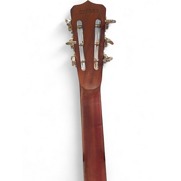 Used Republic Nickel Plated Parlor Rocket Nickel Silver Acoustic Guitar