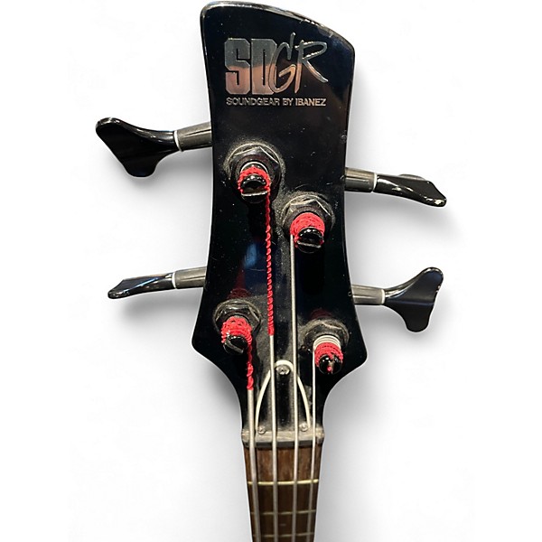 Vintage 1990s Ibanez SR800 Black Electric Bass Guitar