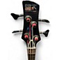 Vintage 1990s Ibanez SR800 Black Electric Bass Guitar