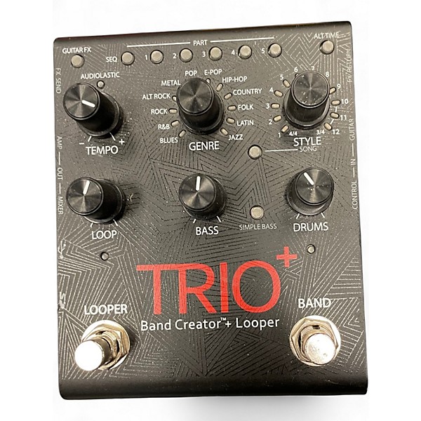 Used DigiTech Trio+ Band Creator Plus Looper Pedal