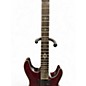 Used Schecter DAMIEN ELITE 6 STRING Crimson Red Burst Solid Body Electric Guitar