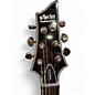 Used Schecter DAMIEN ELITE 6 STRING Crimson Red Burst Solid Body Electric Guitar