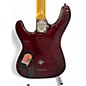 Used Schecter DAMIEN ELITE 6 STRING Crimson Red Burst Solid Body Electric Guitar