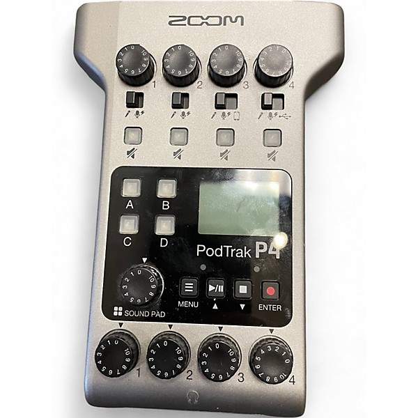 Used Zoom PodTrak P4 MultiTrack Recorder