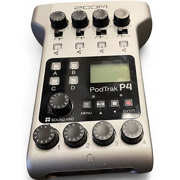 Used Zoom PodTrak P4 MultiTrack Recorder