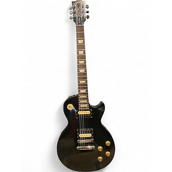 Used Gibson Les Paul 70s Tribute Black Solid Body Electric Guitar