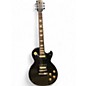 Used Gibson Les Paul 70s Tribute Black Solid Body Electric Guitar thumbnail