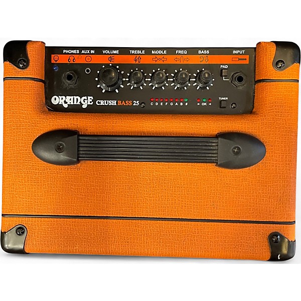 Used Orange Amplifiers Crush Bass 25 Bass Combo Amp