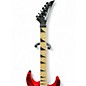 Used Jackson JS34Q Dinky Red with Black Bevels Solid Body Electric Guitar