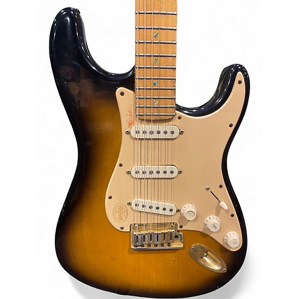 Used Fender 50th Anniversary American Stratocaster 2 Color Sunburst Solid Body Electric Guitar