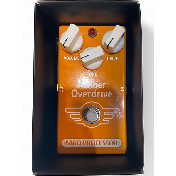 Used Mad Professor Amber Overdrive Effect Pedal