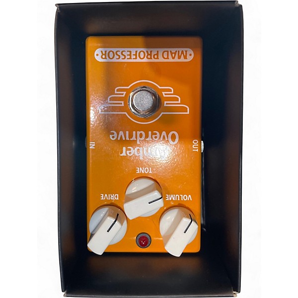 Used Mad Professor Amber Overdrive Effect Pedal