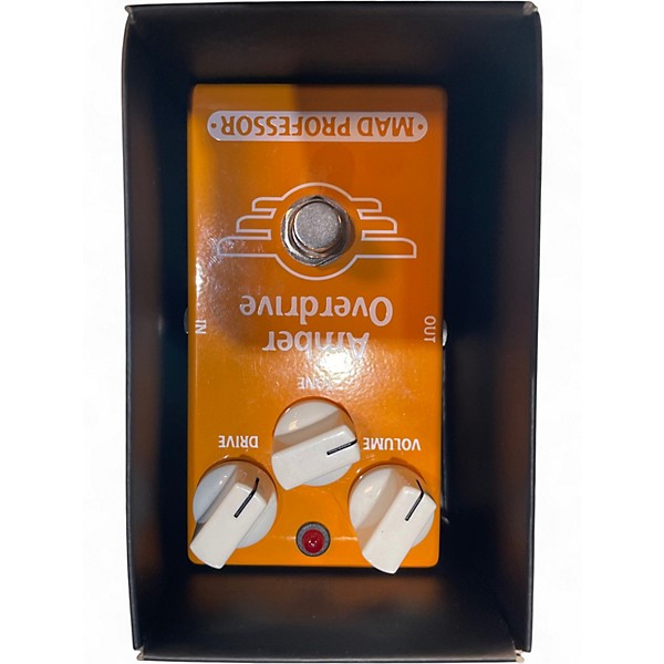 Used Mad Professor Amber Overdrive Effect Pedal