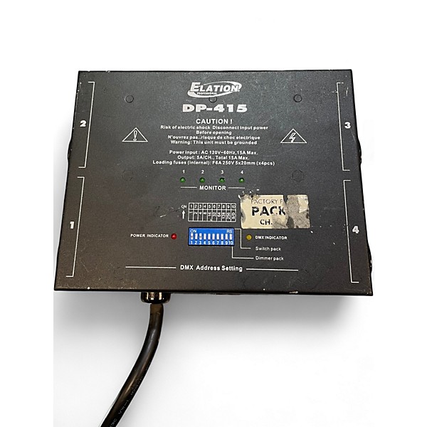 Used Elation dp-415 Power Conditioner