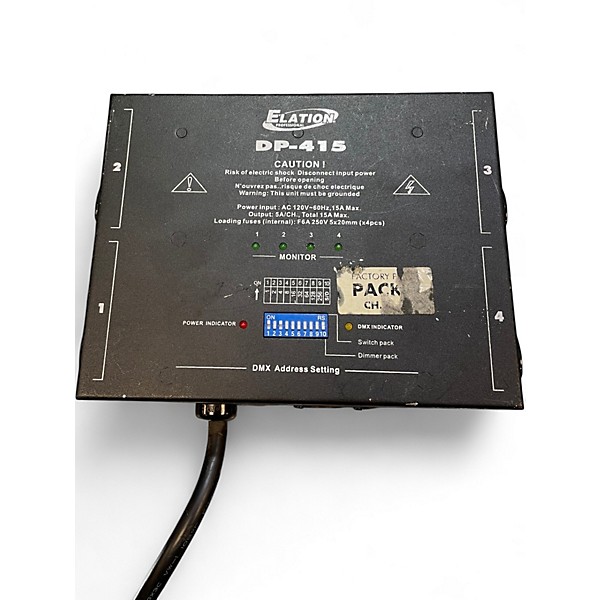 Used Elation dp-415 Power Conditioner