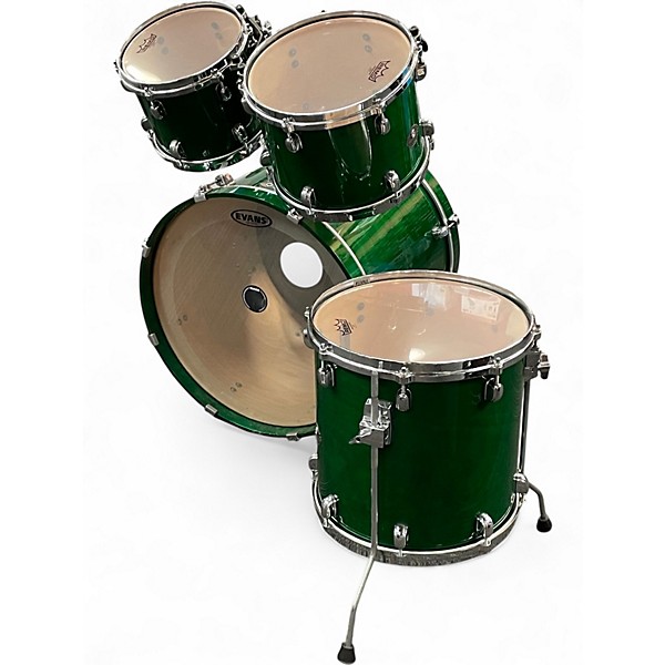 Used TAMA 4 Piece Starclassic British Racing Green Drum Kit