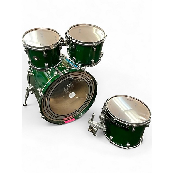Used TAMA 4 Piece Starclassic British Racing Green Drum Kit
