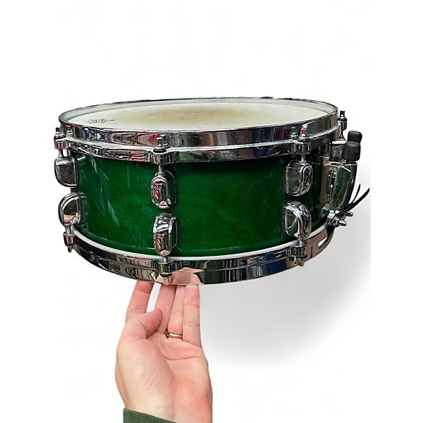Used TAMA 14X6 Starclassic Snare British Racing Green Drum