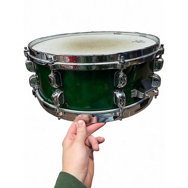 Used TAMA 14X6 Starclassic Snare British Racing Green Drum