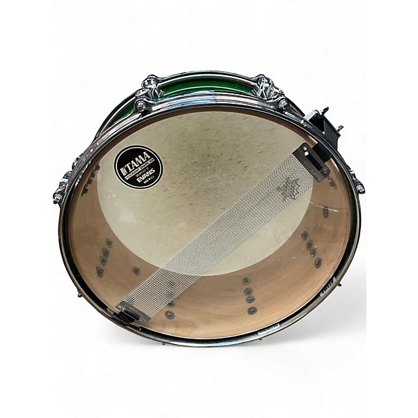 Used TAMA 14X6 Starclassic Snare British Racing Green Drum