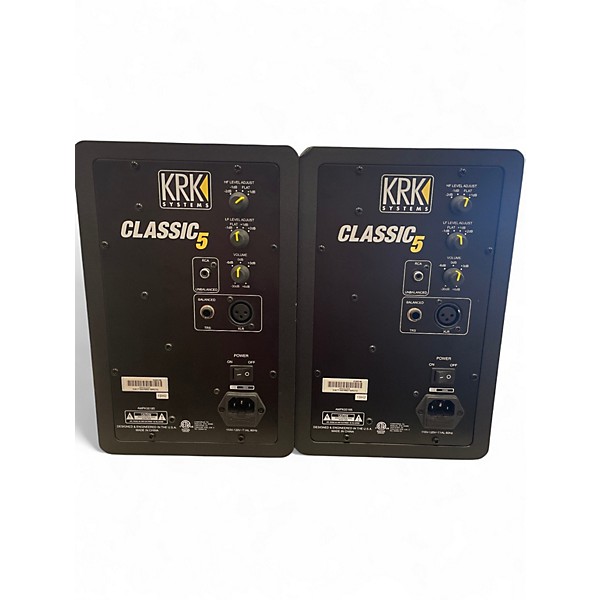 Used KRK CLASSIC 5 PAIR Powered Monitor