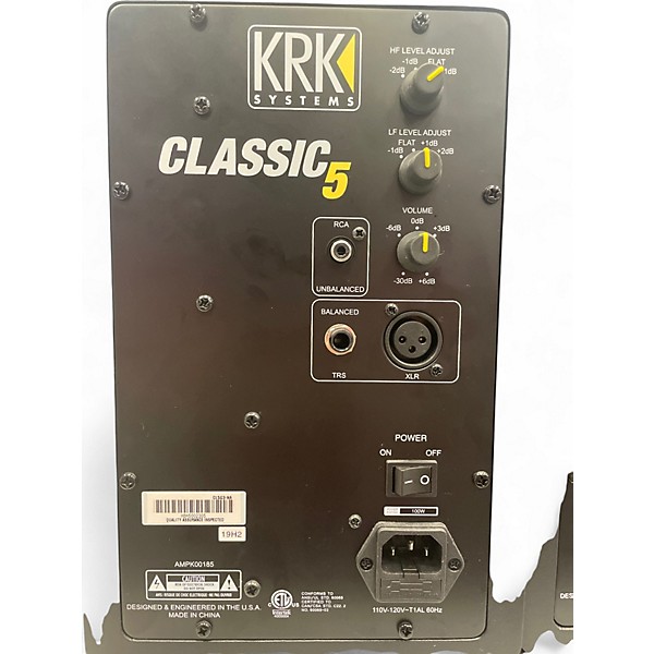 Used KRK CLASSIC 5 PAIR Powered Monitor