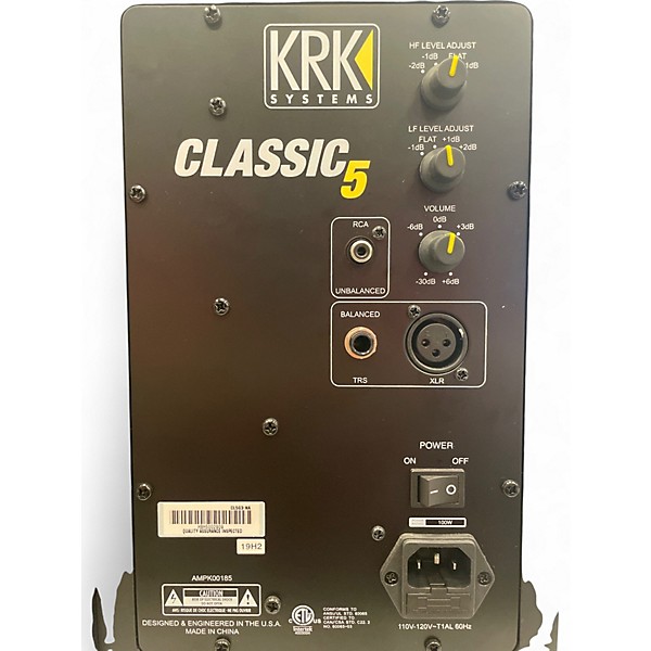 Used KRK CLASSIC 5 PAIR Powered Monitor