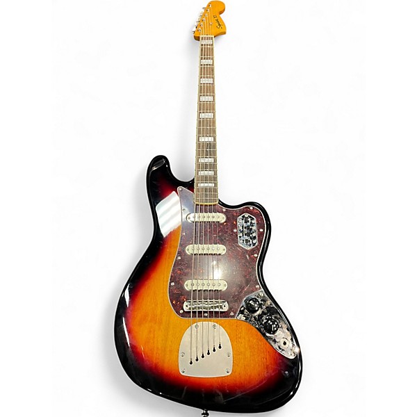 Used Squier Classic vibe V1 3 Color Sunburst Electric Bass Guitar