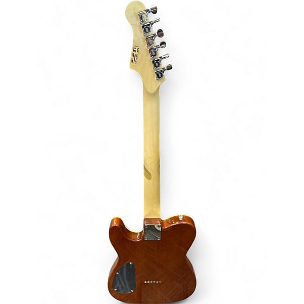 Used Iyy ITF-350 Ebony Grain Hollow Body Electric Guitar