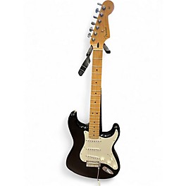 Used Fender Standard Stratocaster Black Solid Body Electric Guitar