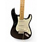 Used Fender Standard Stratocaster Black Solid Body Electric Guitar