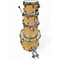Used Yamaha 4 Piece Tour Custom NATURAL Drum Kit thumbnail