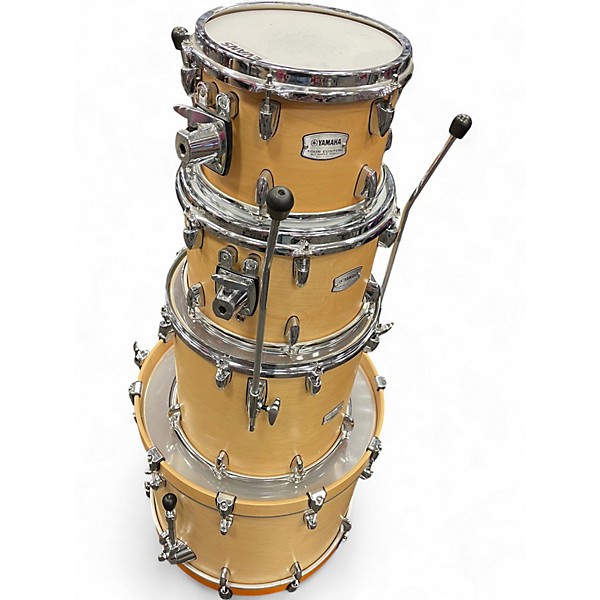 Used Yamaha 4 Piece Tour Custom NATURAL Drum Kit