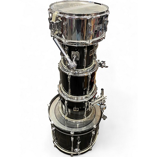 Used Yamaha 5 Piece Stage Custom BLACK Drum Kit