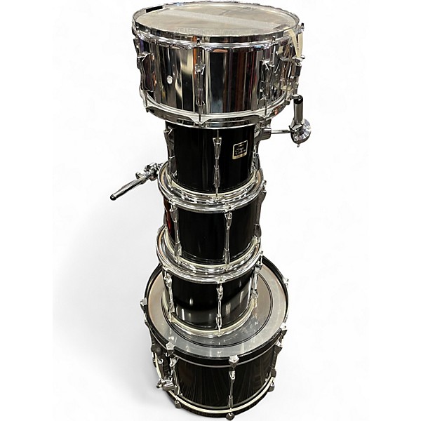 Used Yamaha 5 Piece Stage Custom BLACK Drum Kit