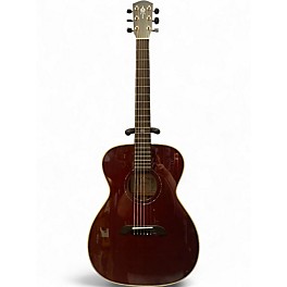 Used Alvarez FYM66HD Natural Mahogany Acoustic Guitar