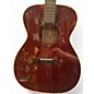 Used Alvarez FYM66HD Natural Mahogany Acoustic Guitar