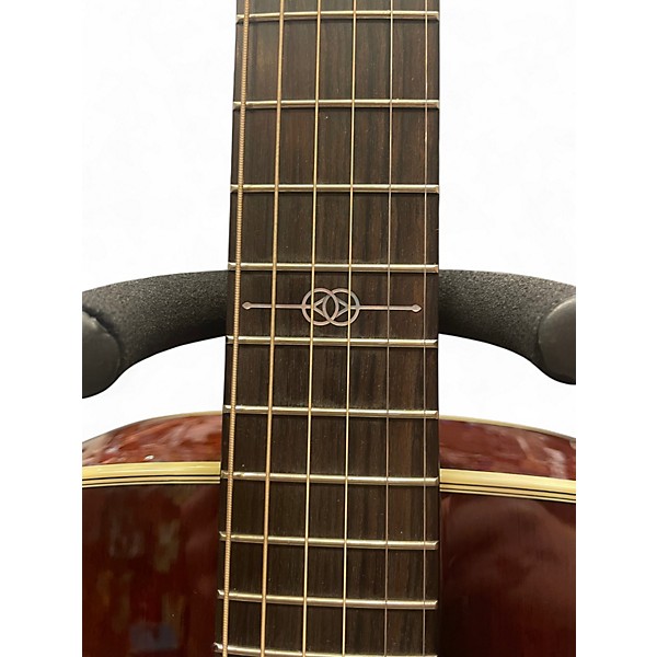 Used Alvarez FYM66HD Natural Mahogany Acoustic Guitar