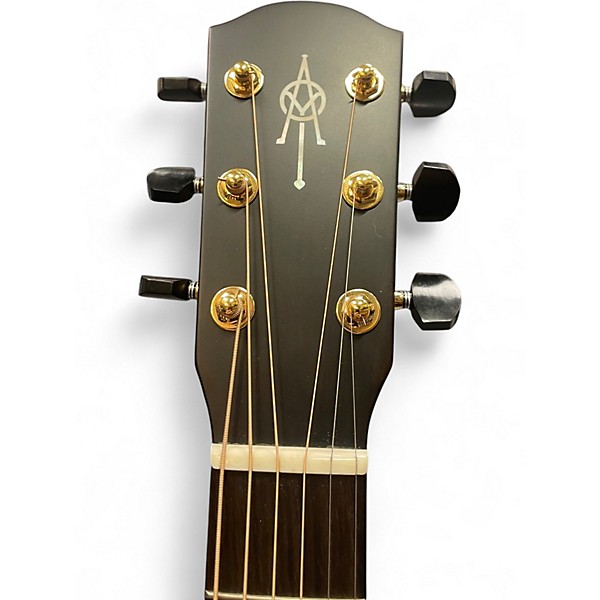 Used Alvarez FYM66HD Natural Mahogany Acoustic Guitar