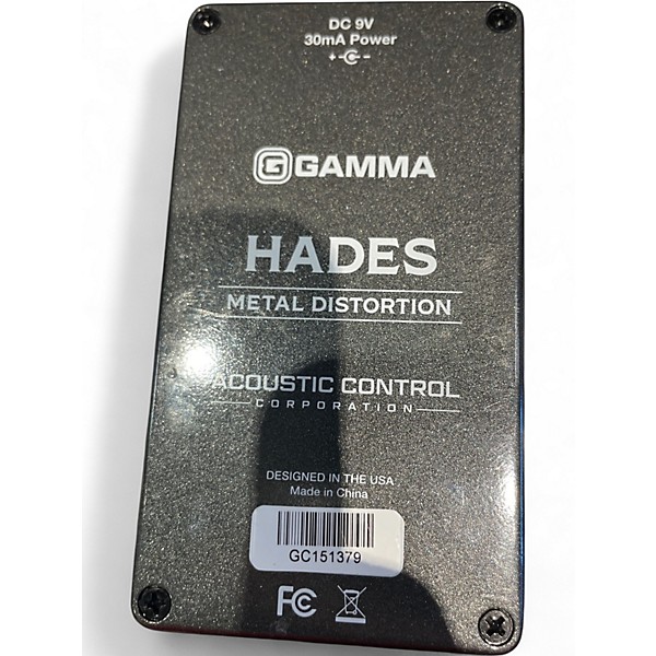 Used GAMMA Hades  Effect Pedal