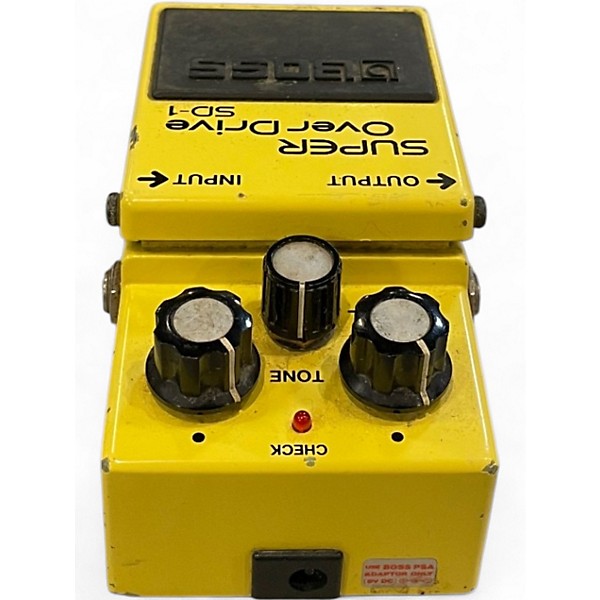 Used BOSS SD1 Super Overdrive Effect Pedal
