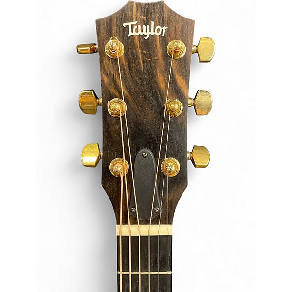 Used Taylor 214CE Deluxe Natural Acoustic Electric Guitar