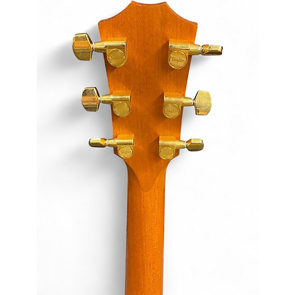 Used Taylor 214CE Deluxe Natural Acoustic Electric Guitar